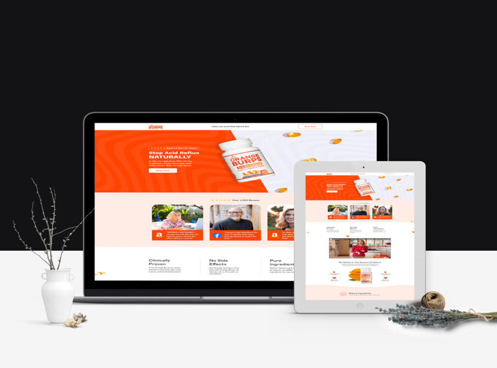 ornage-burps-Shopify-Store-Design-and-Development